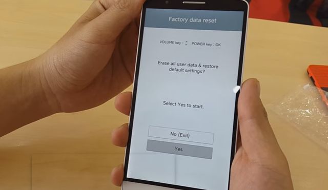 Как на lg сделать сброс 132