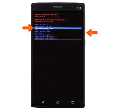 Как сделать reset на zte Как сделать reset на zte