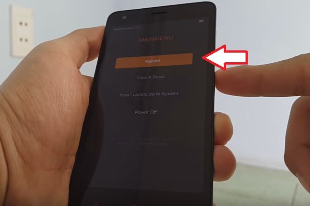 Xiaomi Redmi Note 2 сброс настроек к заводским