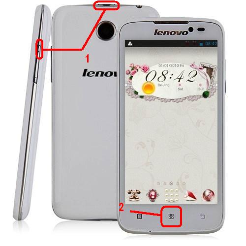 Как сделать hard reset на android смартфоне Lenovo A516.
