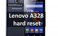 Lenovo A328 hard reset: как сбросить настройки